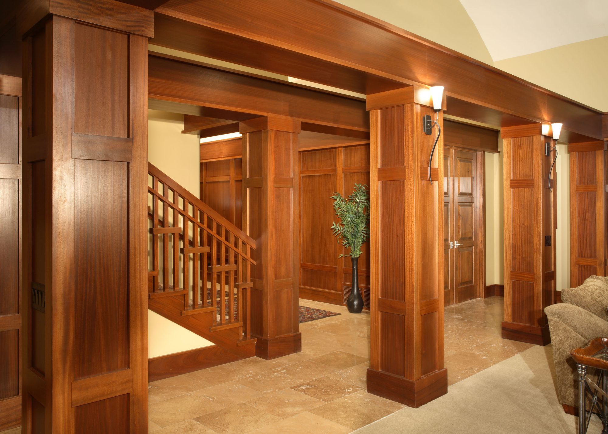 Staircase millwork