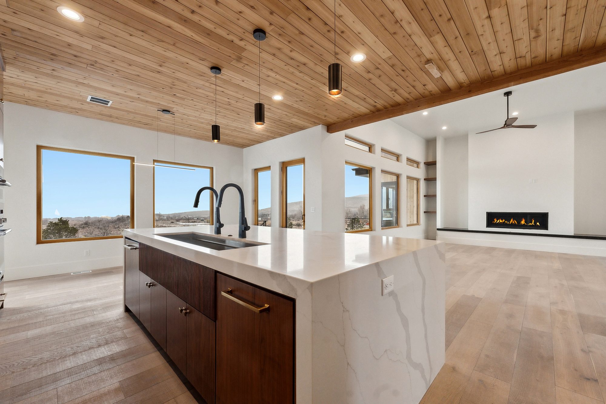 Kitchen to great room