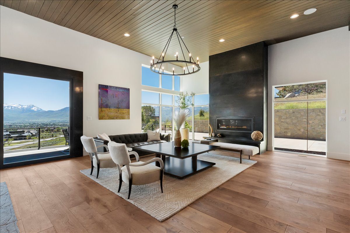 Great room with dining