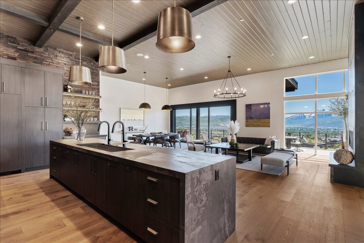 Kitchen to great room