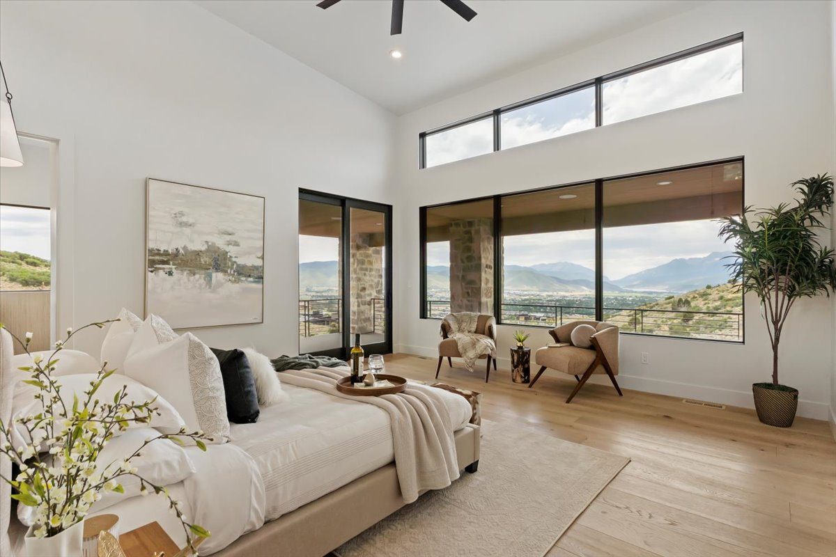 Primary bedroom view